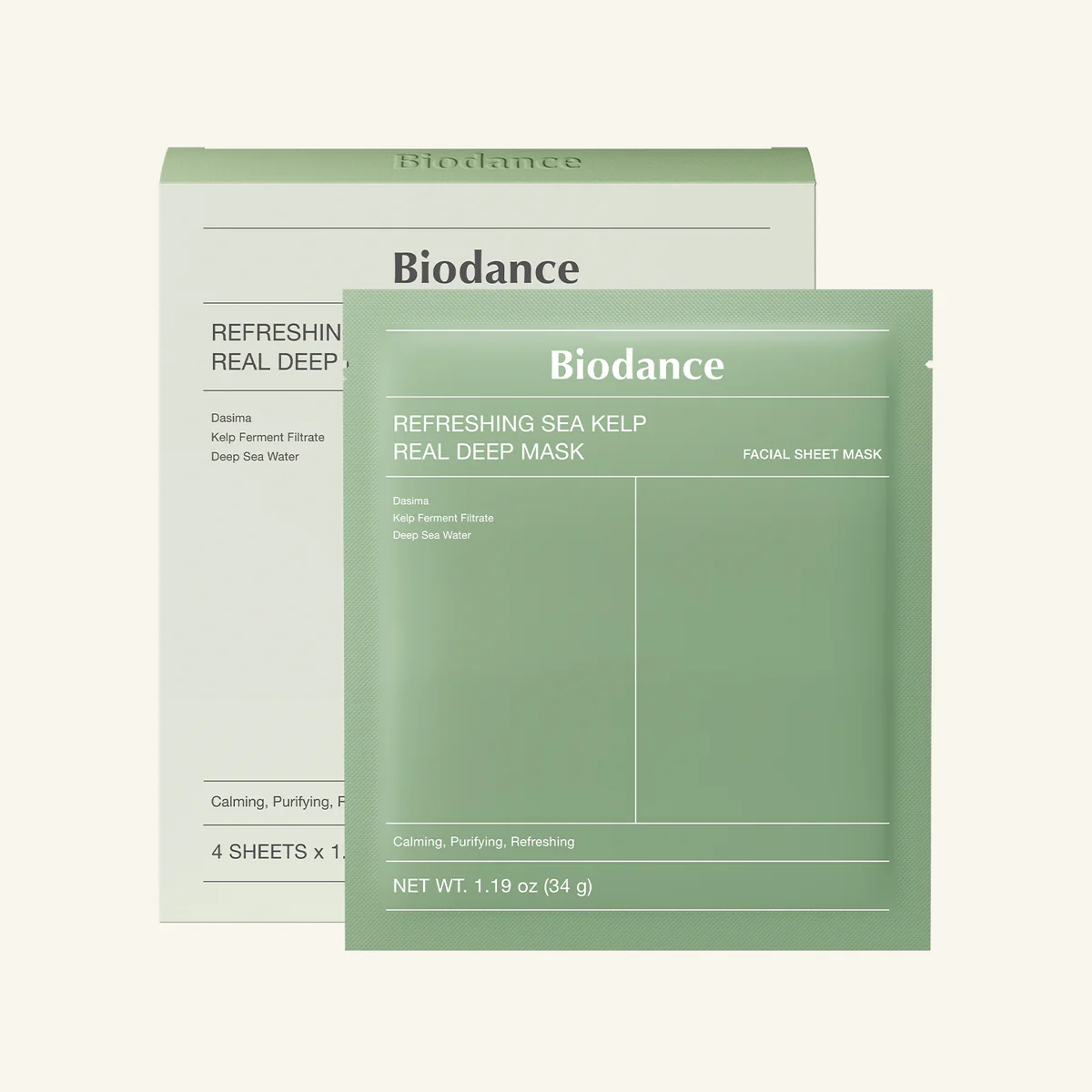 BIODANCE- Refreshing Sea Kelp Real Deep Mask